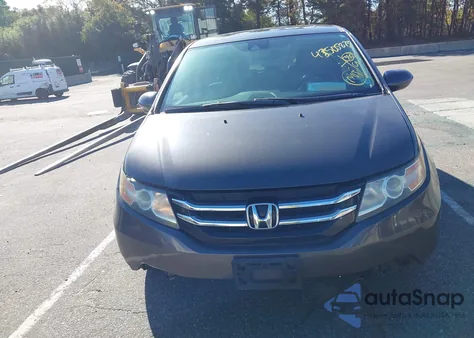 2015 Honda Odyssey Ex-L from USA, damaged, VIN 5FNRL5H69FB056548